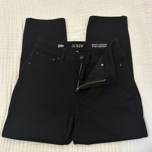J Crew Curvy Vintage Slim Straight Petite Jean